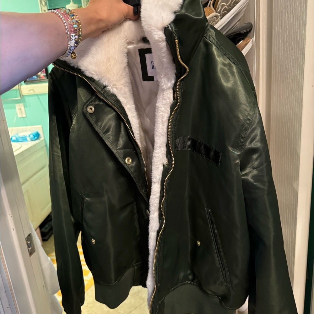 Gap Silky Bomber Jacket - Picture 2 of 4